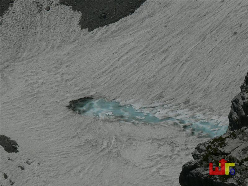 Zoom zum Watzmanngletscher